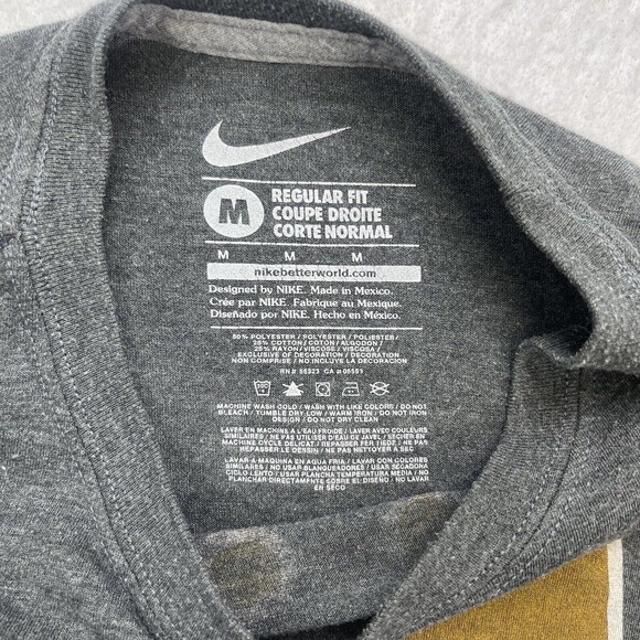 Nike Kansas City Royals Shirt Mens Medium M Gray MLB Baseball Short Slee… - Picture 9 of 11